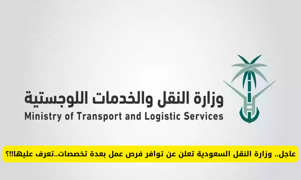 وظائف وزارة النقل السعودية